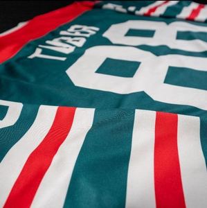 Nouveau Design maillot de Hockey sur glace 100% Polyester maillot de Hockey sur glace respirant séchage rapide vêtements de sport prix de gros SI-IHJ-010 - Product Image 5