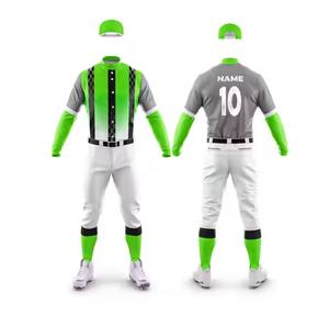 Ropa de béisbol personalizada OEM uniforme de béisbol unisex cómodo con el último diseño impreso ropa de equipo - Product Image 5