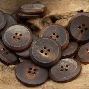 Best Quality Buffalo Horn <b>Button</b> Blank Customization Size and Big and Short Size Available Agate - Product Image 1