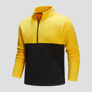 เสื้อสเวตเตอร์สวมหัวขนแกะขั้วโลกซิปไตรมาส1/4มีกระเป๋า - Product Image 3