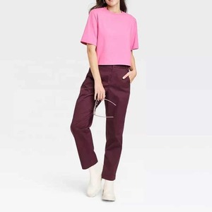 Débardeur décontracté à logo court devant en jersey respirant pour femme - Product Image 5