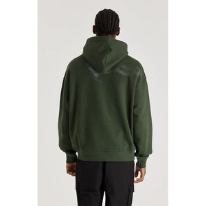 Sudadera con Capucha de Invierno para Hombre, 100% Algodón, con Logotipo Bordado en 3D Personalizado, Impresión Digital, de Buena Calidad, al por Mayor - Product Image 5