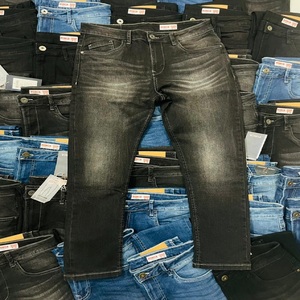 Jeans en denim décontractés pour hommes avec étiquettes de marque excédentaires, lot de vêtements en gros provenant du Bangladesh, jeans en denim chinois - Product Image 2