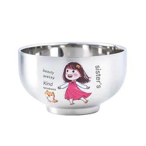 <span class=keywords><strong>Bol</strong></span> de bande dessinée familiale créative en acier inoxydable DS37 - Product Image 3