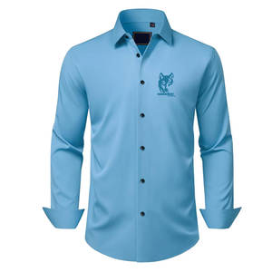 เสื้อเชิ้ตผู้ชายสไตล์ใหม่ทำจากวัสดุที่ดีที่สุดออกแบบเองได้ - Product Image 1