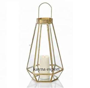 Lanterne suspendue en métal fantaisie artisanale pour prix de gros fournisseur de lanterne décoration extérieure lanterne bougeoir design en métal - Product Image 6