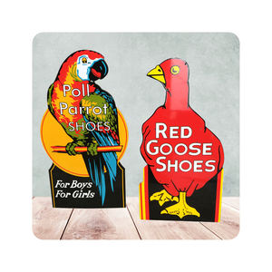 Venta al por mayor de encargo de estilo retro de metal artesanía troquelado de porcelana esmalte signo en Vintage Tin Metal Style - Product Image 6