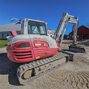 รถขุดตีนตะขาบ Takeuchi TB290 มือสอง รถขุดไฮดรอลิกขนาดเล็ก สำหรับงานก่อสร้างและงานดิน - Product Image 3