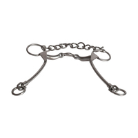 Mors d'équitation occidentale de haute qualité en fer doux à profil bas, à maillons ovales islandais, avec logo personnalisé, marque privée, OEM/ODM