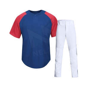 Uniformes de béisbol y softbol personalizados con el mejor diseño, nueva impresión personalizada en blanco famosa para ropa deportiva de talla grande - Product Image 4