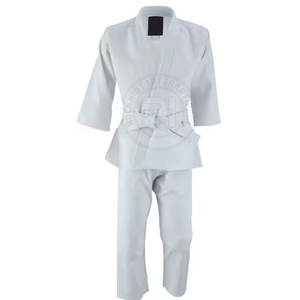 Uniforme de Karate deportivo de alta fabricación de calidad superior para adultos Mangas largas con logotipo frontal personalizado Posición Ropa de artes marciales - Product Image 4