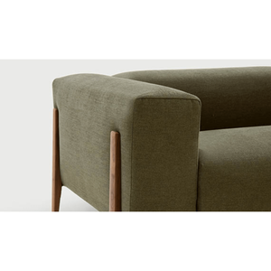 โซฟาผ้าดีไซน์มินิมอลแบบออลอินวันพร้อมเก้าอี้ยาว - Product Image 6