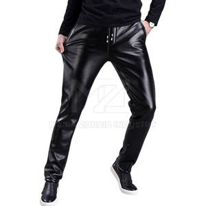 Pantalones de Cuero para Hombre Hechos en Fábrica, Venta al por Mayor, Hechos con Cuero de la Mejor Calidad - Product Image 1