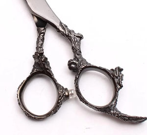 Vente en gros meilleur fournisseur de ciseaux de coiffeur sur mesure bonne qualité coupe de cheveux ciseaux de coiffeur droits - Product Image 2