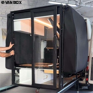 Módulo <span class=keywords><strong>Camper</strong></span> para Furgoneta con Baño, Calefacción y Ducha, Accesorios Interiores Cama en Caja para Caravana - Product Image 5