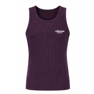 Débardeurs côtelés sans manches polyvalents pour hommes, hauts en tricot décontractés pour superposition, usage quotidien et production de vêtements personnalisés - Product Image 1