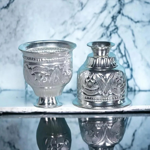 ถ้วยเงินเยอรมันขนาด2.5นิ้วถ้วยโลหะสำหรับตกแต่งบ้าน - Product Image 4