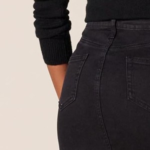 OEM taux bon marché nouvelle mode femmes jupe en jean Super qualité respirant logo personnalisé haut tendance jupe en jean avec léger - Product Image 5