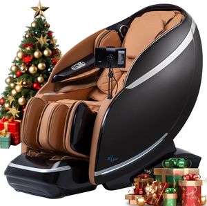 Fauteuil de massage avec rail, massage complet du corps, fauteuil de massage zéro gravité avec siège réglable, commande par application, fauteuil de massage compact, relaxation corporelle - Product Image 1