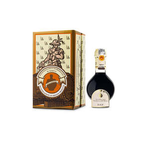 100ml Traditional DOP Aged Balsamic Vinegar of Modena Liquid Form 12 Bottles Per Box - Product Image 1