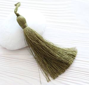 high quality Bullion Woven <b>Tassels</b> for Garment Decoration New -Custom Made With/without String - Product Image 2