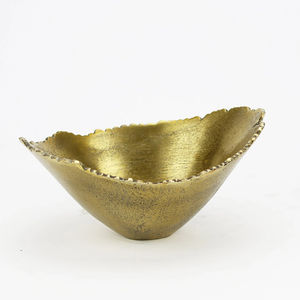 Bol en fonte d'aluminium en métal de meilleure qualité en gros Décoration intérieure Snacks Bol de service pour les fêtes Articles décoratifs Prix abordable - Product Image 5