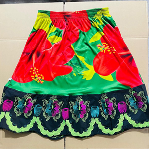 Jupe plissée double couche Jupes de tennis pour femmes Jupes de sport en coton imprimées avec logo personnalisé Robe de badminton vierge - Product Image 4