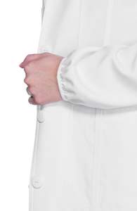 Hospital Uniform Women's Lab <b>Coat</b> OEM Service Wholesale Professional Medical Customizable Material Seamless Fusing Long Sleeves - Product Image 6