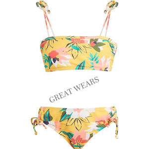 Ensemble de bikini push sexy personnalisé pour femmes maillot de bain nouveau créateur de luxe à la mode maillots de bain imprimés par sublimation pour femmes filles - Product Image 1