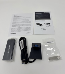 Adaptateur USB 3.0 externe sans fil WiFi 6E NETGEAR A8000-100PAR Nighthawk AXE3000 pour ordinateur portable, en stock en Chine - Product Image 5