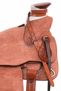 Selle de Cheval Western Anglaise de Course en Cuir Véritable Haut de Gamme, Faite à la Main, Durable et Confortable, en Bois/Plastique, Vente en Gros, Qualité Supérieure - Product Image 5
