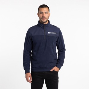 Camisa de Trabajo para el Departamento de Bomberos, con Cierre de Cremallera de un Cuarto, Bolsillos con Cremallera, Logotipo Personalizado Bordado, Venta al Por Mayor OEM - Product Image 1