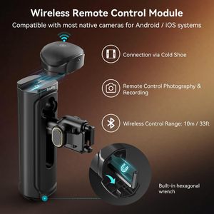 <span class=keywords><strong>Kit</strong></span> Gabbia Universale a Sgancio Rapido SmallRig Basic per Smartphone, <span class=keywords><strong>Kit</strong></span> Rig Video in Alluminio con Doppia Impugnatura e Controllo Wireless - Product Image 4