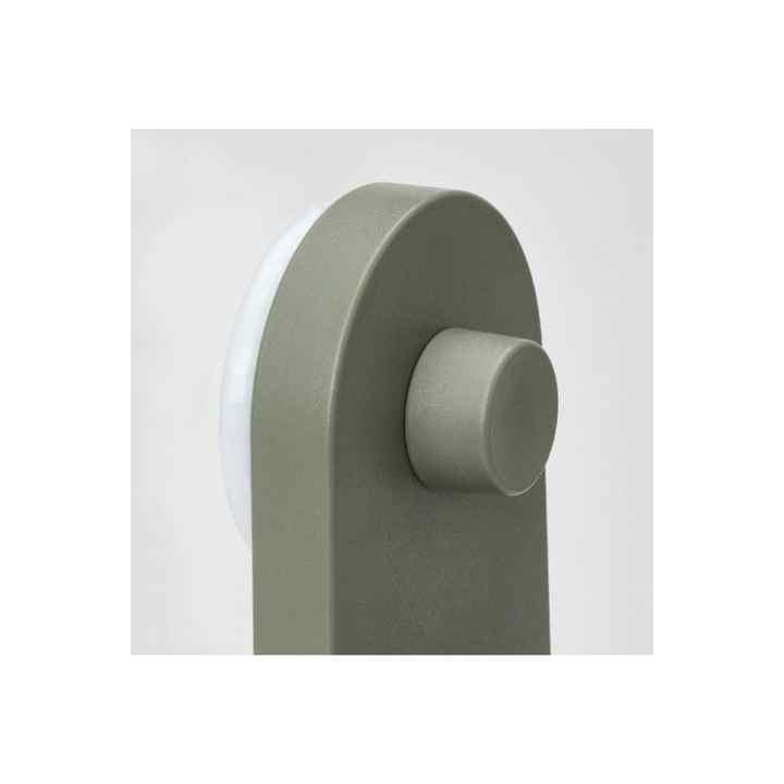 ÖBONÄS Suction Cup Hook, Gray-Green, 7X11 Cm, Wall Hanger