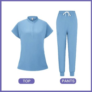 Nouveaux accessoires d'infirmières femmes uniformes médicaux hôpital médecin gommages ensembles clinique dentaire Salon de beauté Spa vêtements de travail pour animaux de compagnie vêtements - Product Image 1