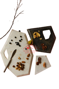 Planches à découper et planches à fromage en marbre blanc très vendues Planche à découper en marbre pour l'utilisation en cuisine Fromage en marbre - Product Image 5