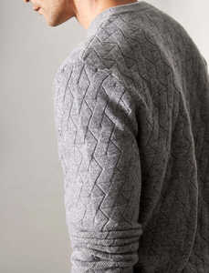 Sweat-shirt décontracté pour homme Kivotech de haute qualité, col rond chaud pour l'hiver - Product Image 4