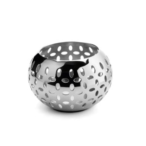 Wholesale Christmas Season Decorative Aluminium Candle <b>Tealight</b> Simple Design Metal <b>Tealight</b> Metal Candle Holder for Decor - Product Image 6