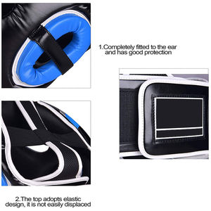 Les hommes de couleur claire utilisent des protège-têtes pour des protège-têtes personnalisés prix de gros pour toutes les équipes en cuir véritable - Product Image 5