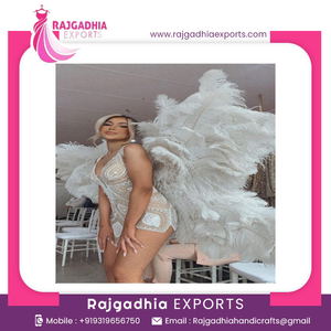 Vestido de Noche con Cuentas para Mujer, Rajgadhia Exports, Mini Vestido Bordado con Cintura Natural, Elegante Vestido de Fiesta - Product Image 3