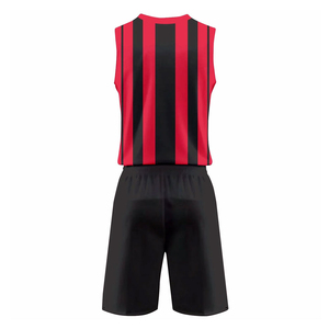 Ensemble d'uniformes de basket-ball pour adultes de qualité supérieure étiquette personnalisée impression de logo imprimé polyester respirant équipe à séchage rapide - Product Image 3