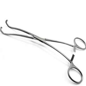 Pinces vasculaires manuelles Satinsky en acier inoxydable de haute qualité, forceps chirurgicaux / pinces d'occlusion tangentielle atraumatiques DeBakey - Product Image 3