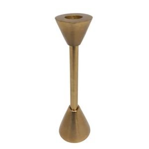 Designer Gold Aluminum Candle Holder | Wedding Event <b>Table</b> <b>Decor</b> - Product Image 3