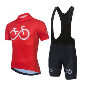Ensembles de vêtements de sport de maillot de cyclisme sans couture de haute qualité Conceptions personnalisées Vêtements de cyclisme uniformes grande taille - Product Image 5