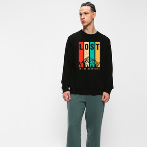 Diseño personalizado de alta calidad, manta anit-retráctil, jersey liso, sudadera de algodón para hombres - Product Image 3