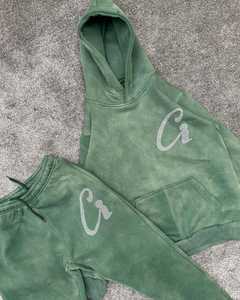 Conjunto de chándal de gran tamaño de ropa de calle | Sudadera con capucha y Jogger de hip hop personalizada al por mayor | Proveedor de moda urbana OEM - Product Image 5