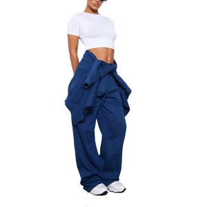 Sudadera con Capucha y Pantalones Deportivos para Mujer, Tallas Grandes, 100% Algodón, con Logotipo Personalizado, Estampado 3D - Product Image 3