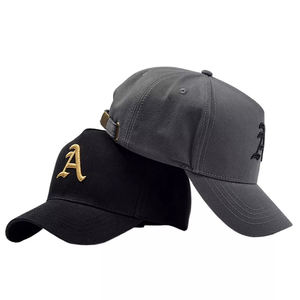Gorras de béisbol deportivas personalizadas con logotipo bordado personalizado, sombreros de papá lisos en blanco con logotipo personalizado, gorras de béisbol estampadas de algodón satinado - Product Image 1