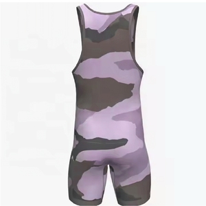 Costume d'haltérophilie de qualité supérieure nouveau 2025 Singlet de lutte grande taille vêtements de corps pour hommes logo personnalisé Singlets de lutte - Product Image 5