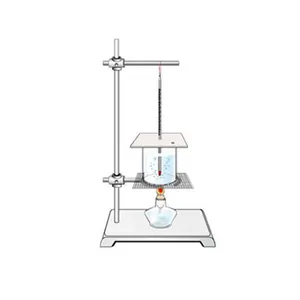 Kit éducatif de chimie, expérience de chauffage et d'évaporation